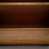Letter holders made of raw wood