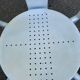 Vintage IKEA Maxmo Armchair 80s White Metal Design