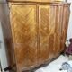 Wardrobe 3 door Louis XV style stamped Skalski