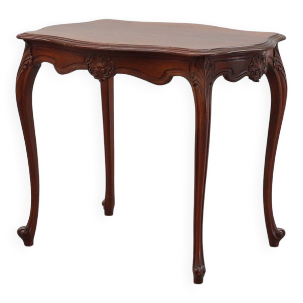Table d'appoint ancienne sculptée de style LOUIS XV, France vers 1900
