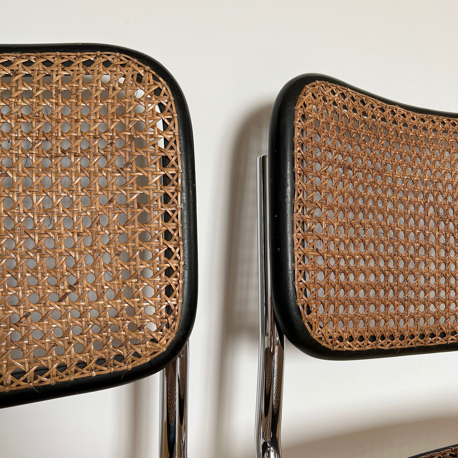 Pair Cesca B32 edition Gavina Marcel Breuer