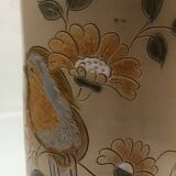 Vase manchette à l’oiseau en grès belge Lardinois