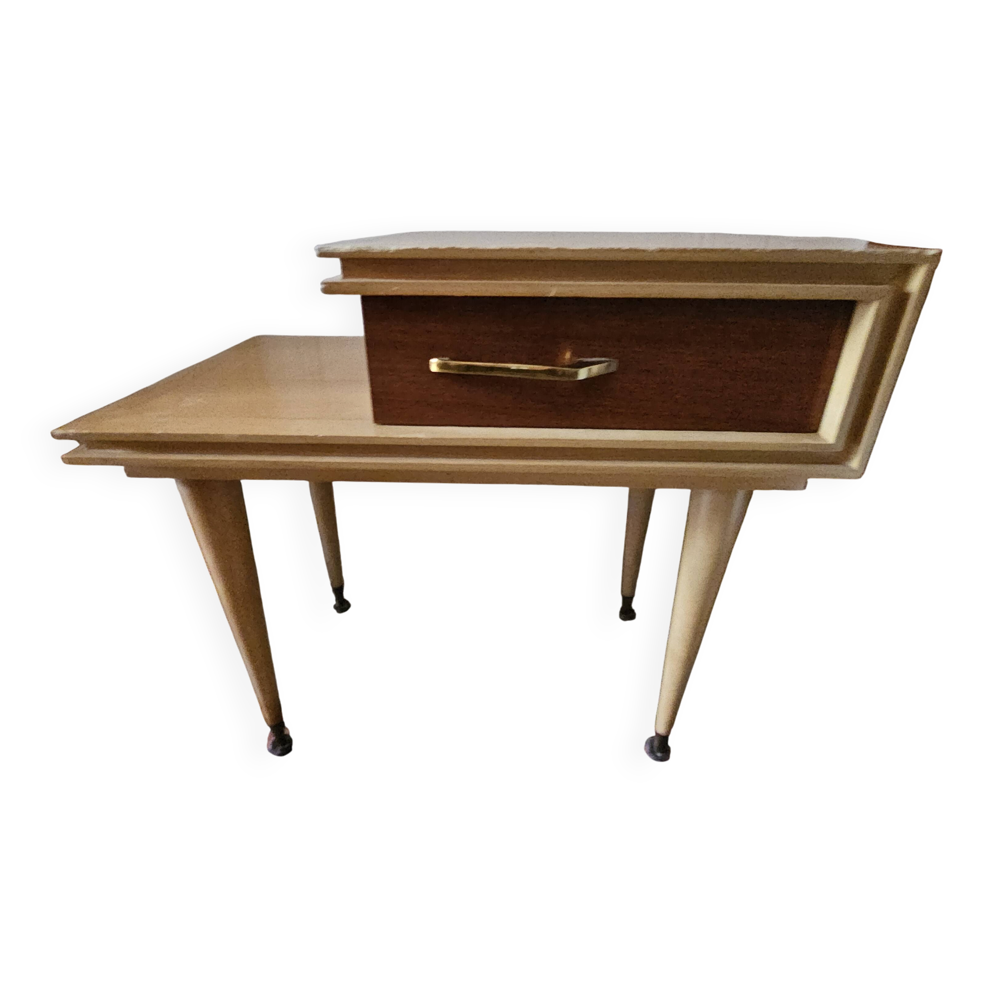 retro bedside table