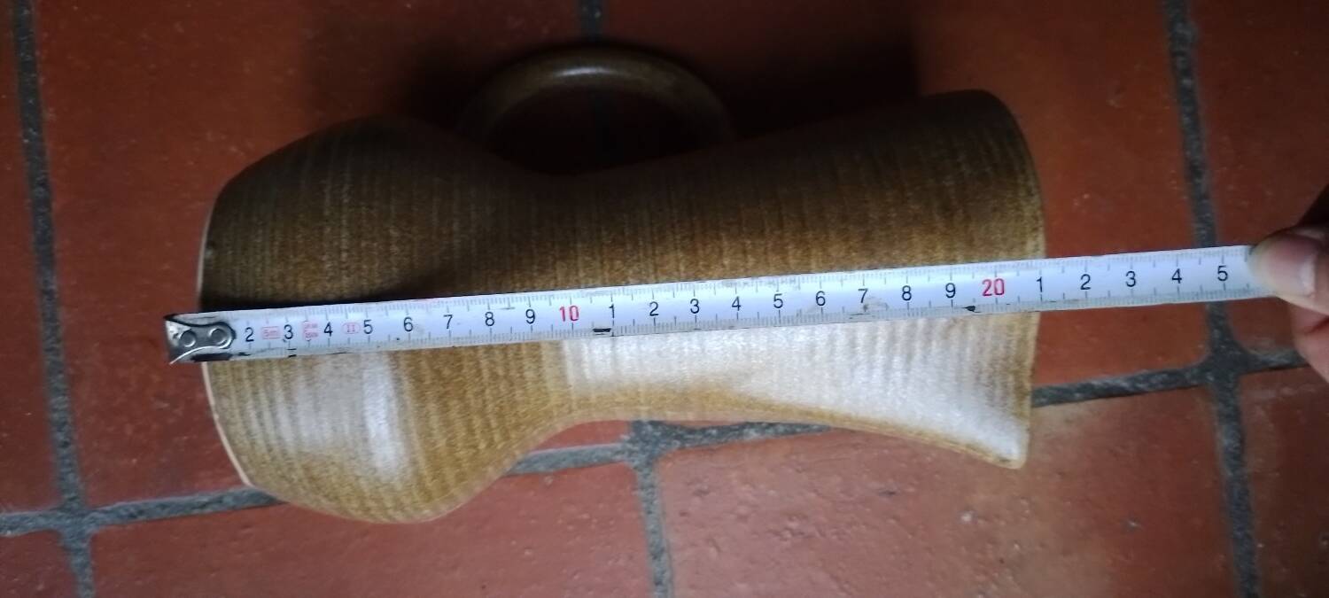 Vintage Digoin stoneware glasses and carafe set