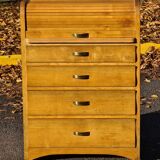Secretary chest of drawers art deco style secretary