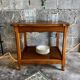 Vintage Napoleon III sideboard in solid oak.
