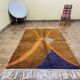 Tapis beni ouraine fait main taille 100 x 200 cm