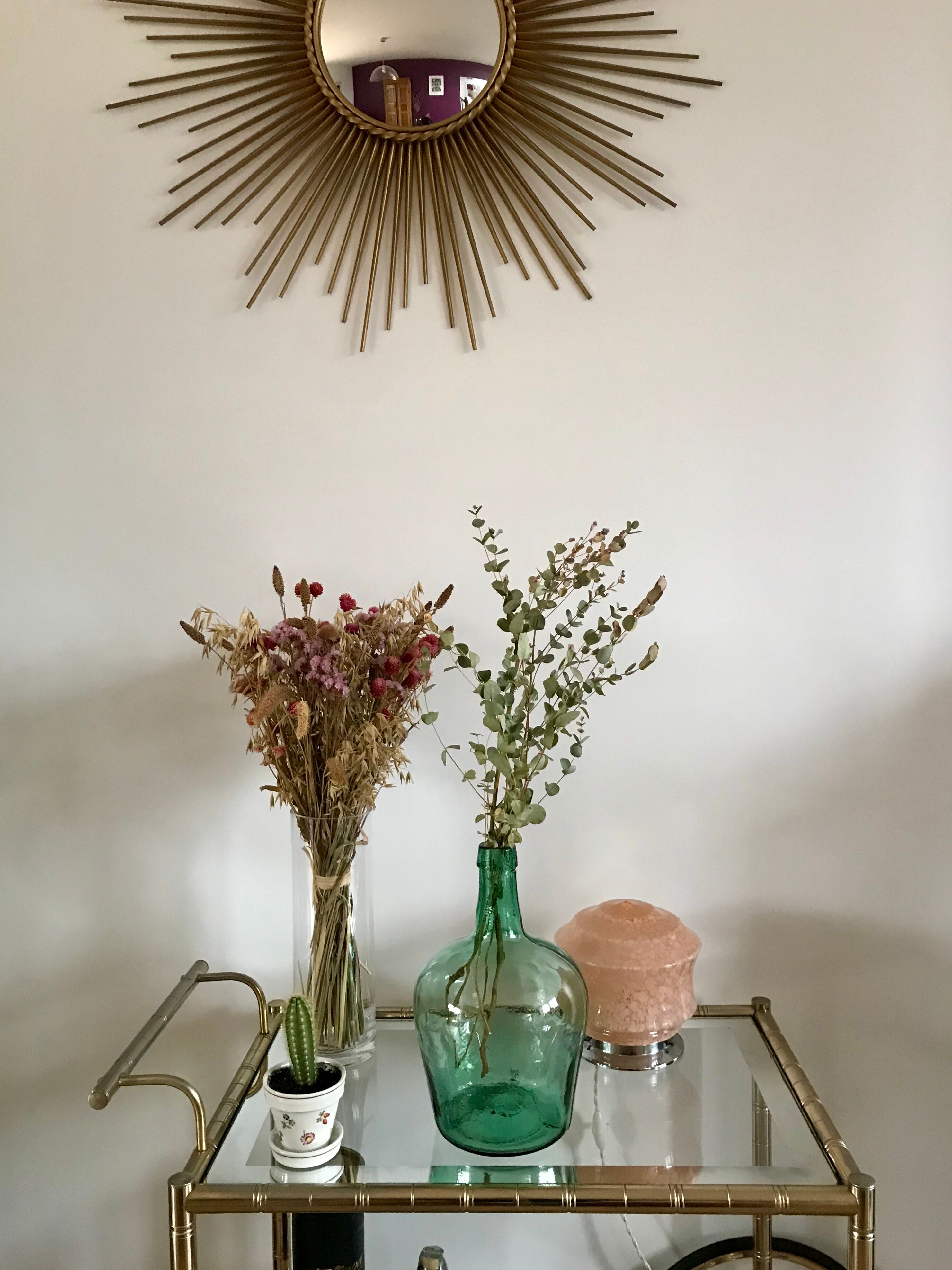 Dame-Jeanne VIRESA green color