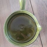 4 small pans, glazed earthenware casseroles