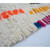 Colorful Berber carpet 279 x 148cm