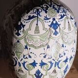 Vase "Egg" Porcelain of Rouen