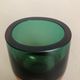 Multi-Color Heavy Two Color Murano Glass Sommerso Object Vase Bowl, Italy, 1970s