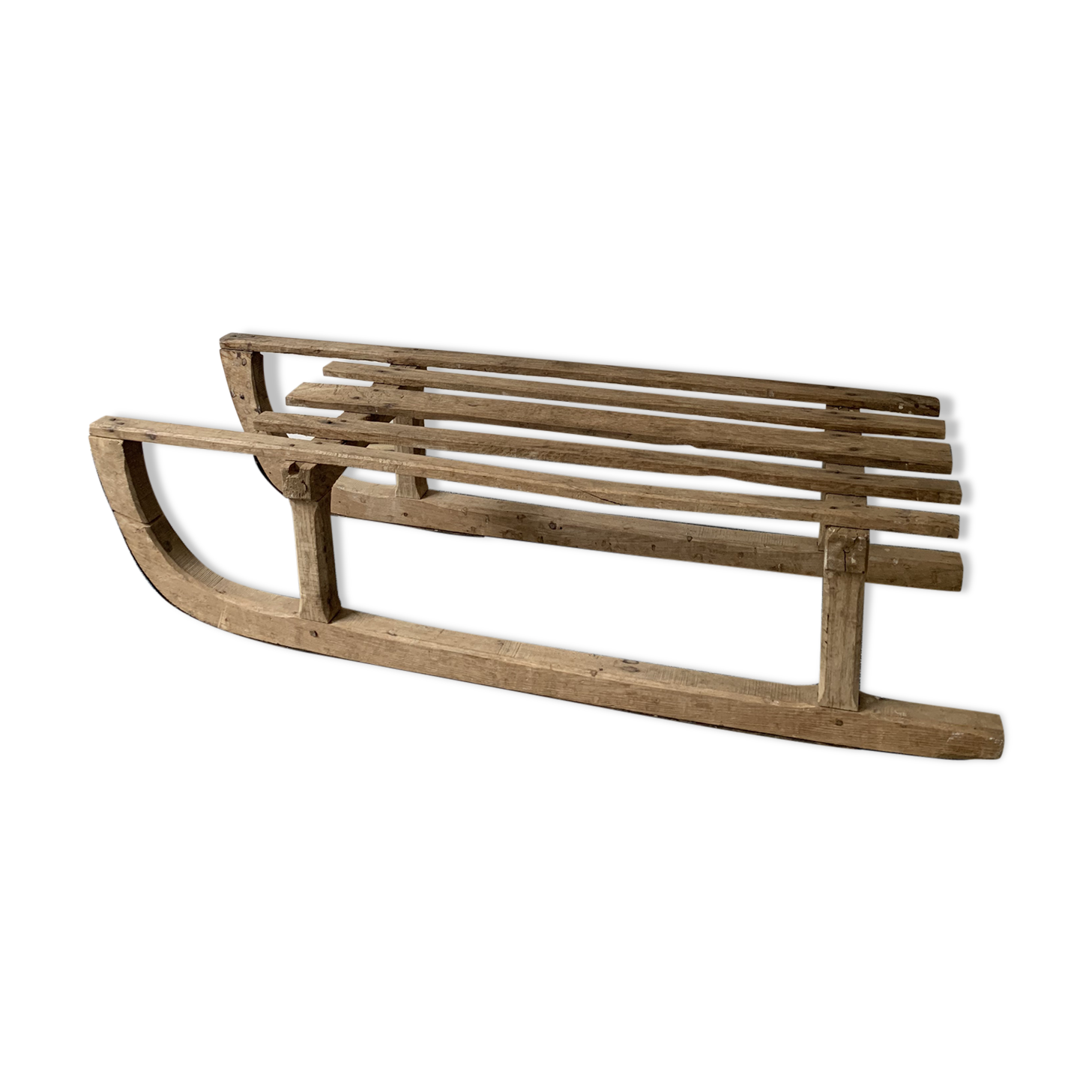 Wooden sledge