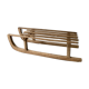 Wooden sledge