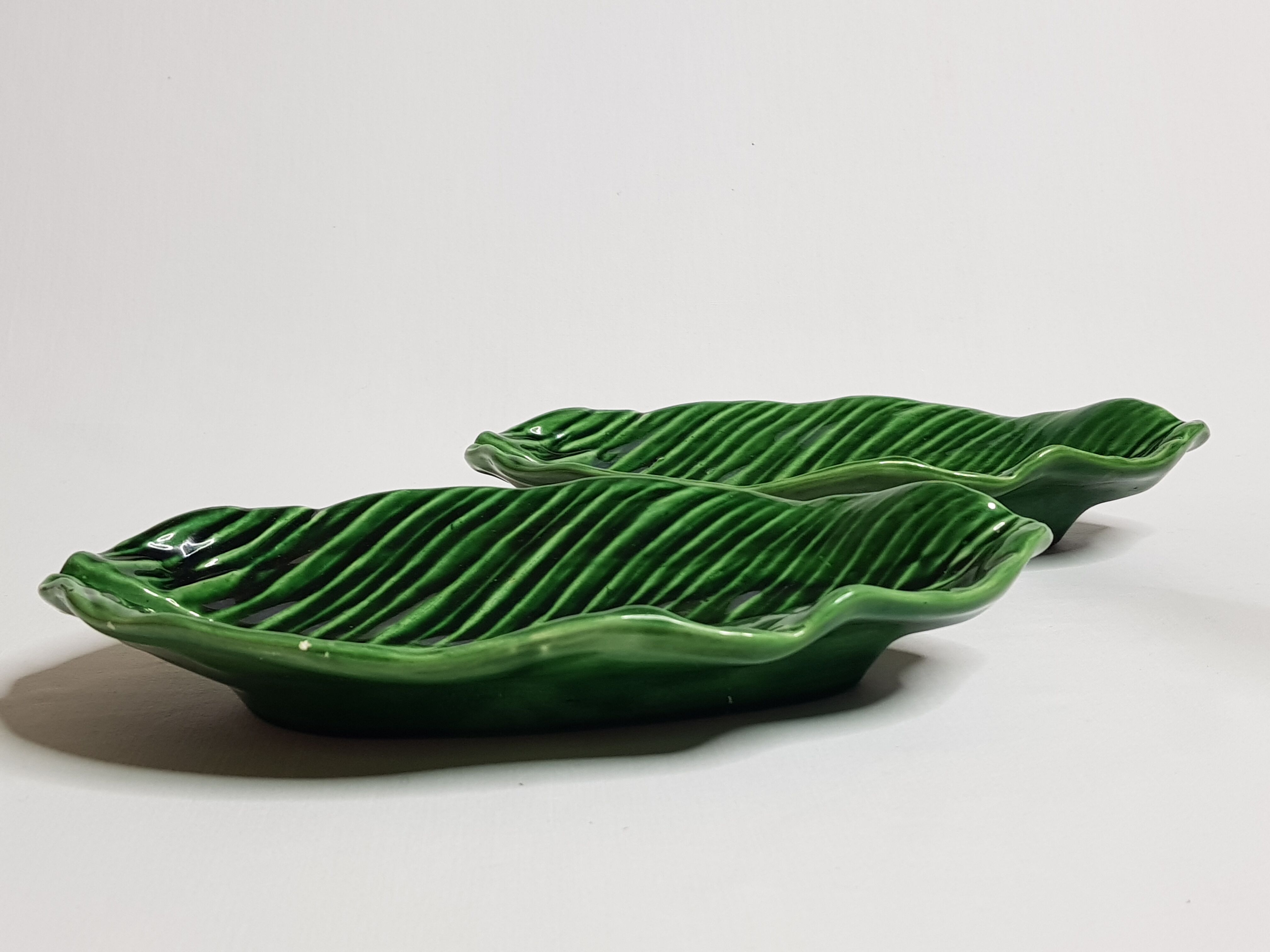 Pair of ceramic trinket bowl