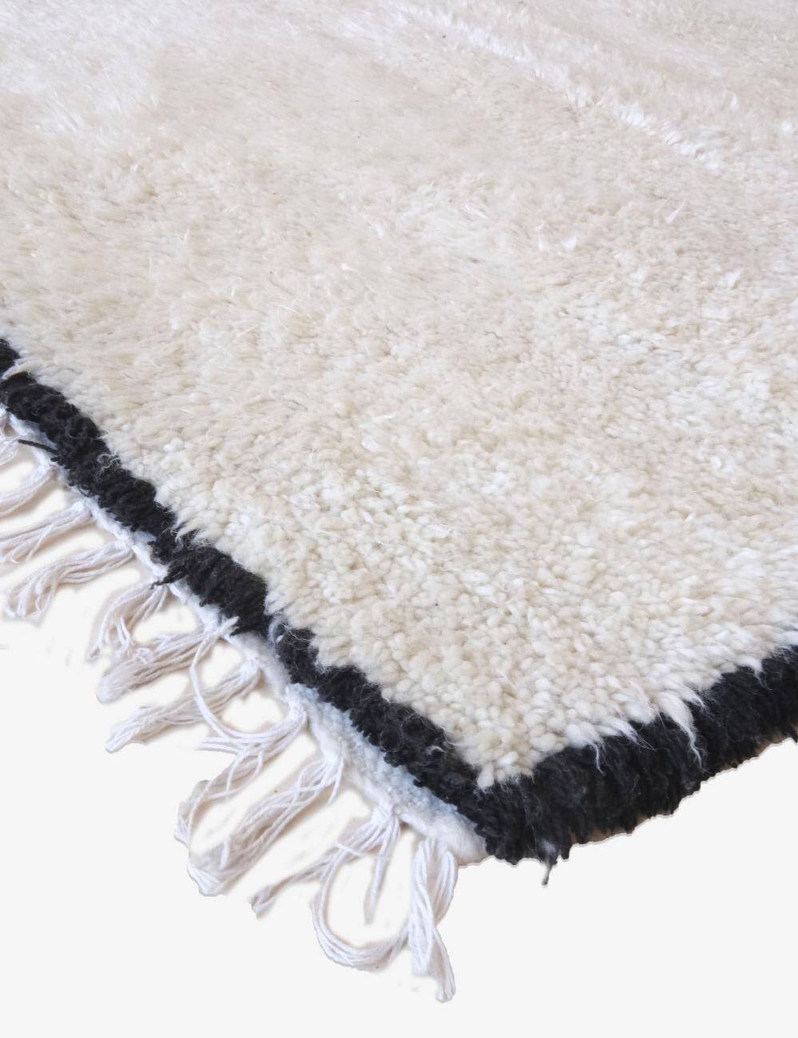 Beni Ouarain White Rug - 170 x 123 cm