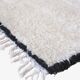 Tapis Blanc Beni Ouarain - 170 x 123 cm