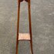 Art Nouveau vintage side table in solid wood