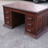 Carved Minister's Desk "Double Face" – 1950s
