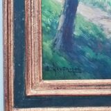 Peinture à l'huile - paysage