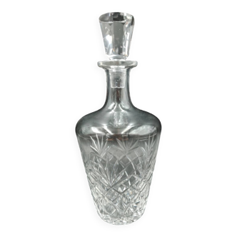 Carafe Décanter à whisky en Cristal  non signé 1,100 kg parfait état