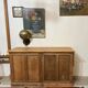Ancien meuble de droguerie en chêne