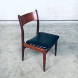 Mid-Century Scandinavian Modern Teak Dining Chairs, Set of 4