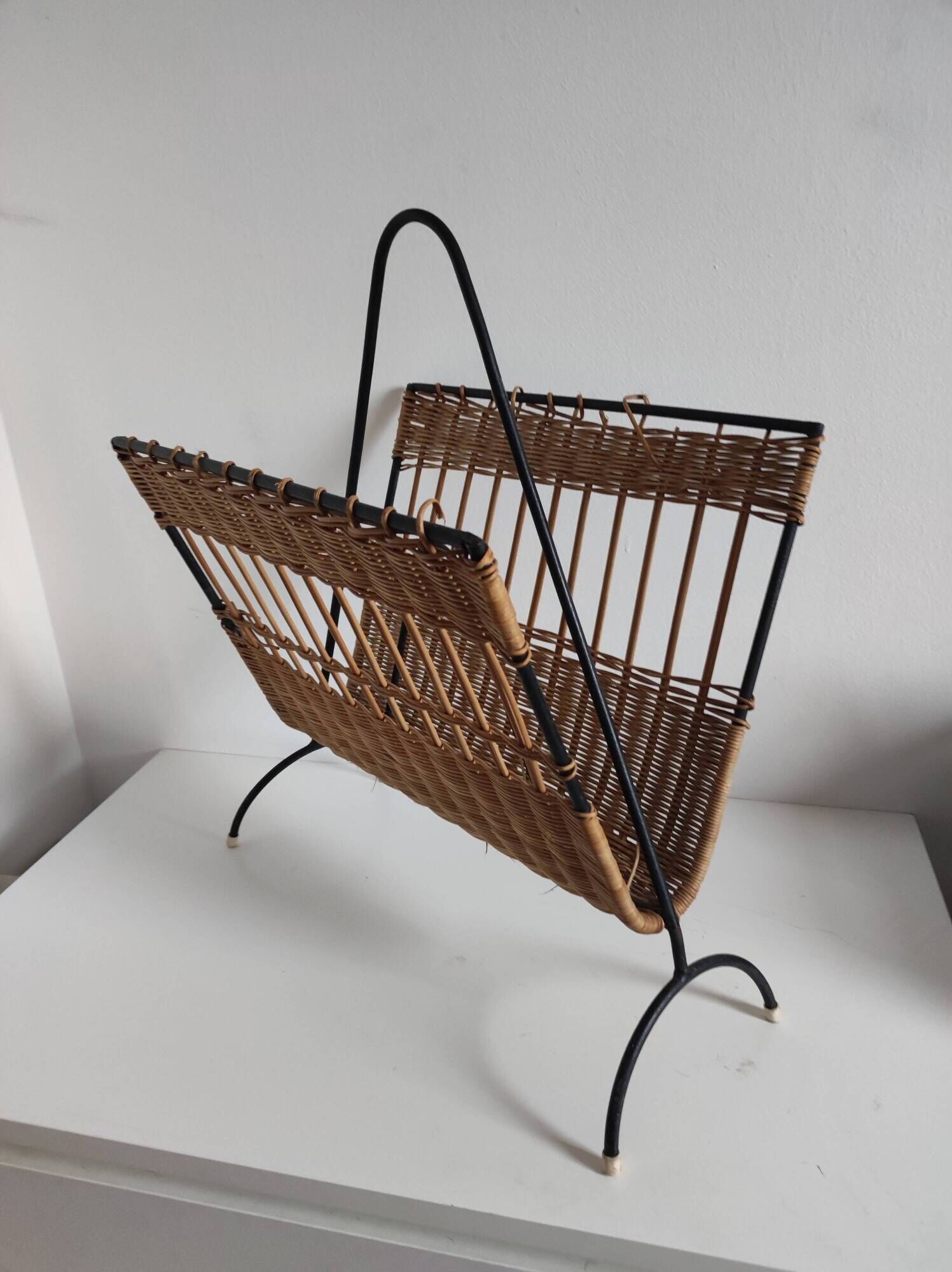 Door reviews steel wire rattan modernist vintage 50 s