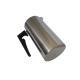 Stainless steel pitcher Icelip, Arne Jacobsen for Stelton, Cylinda line