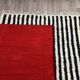 Tapis berbère en laine pure fait main traditionnelle taille 150/250 cm