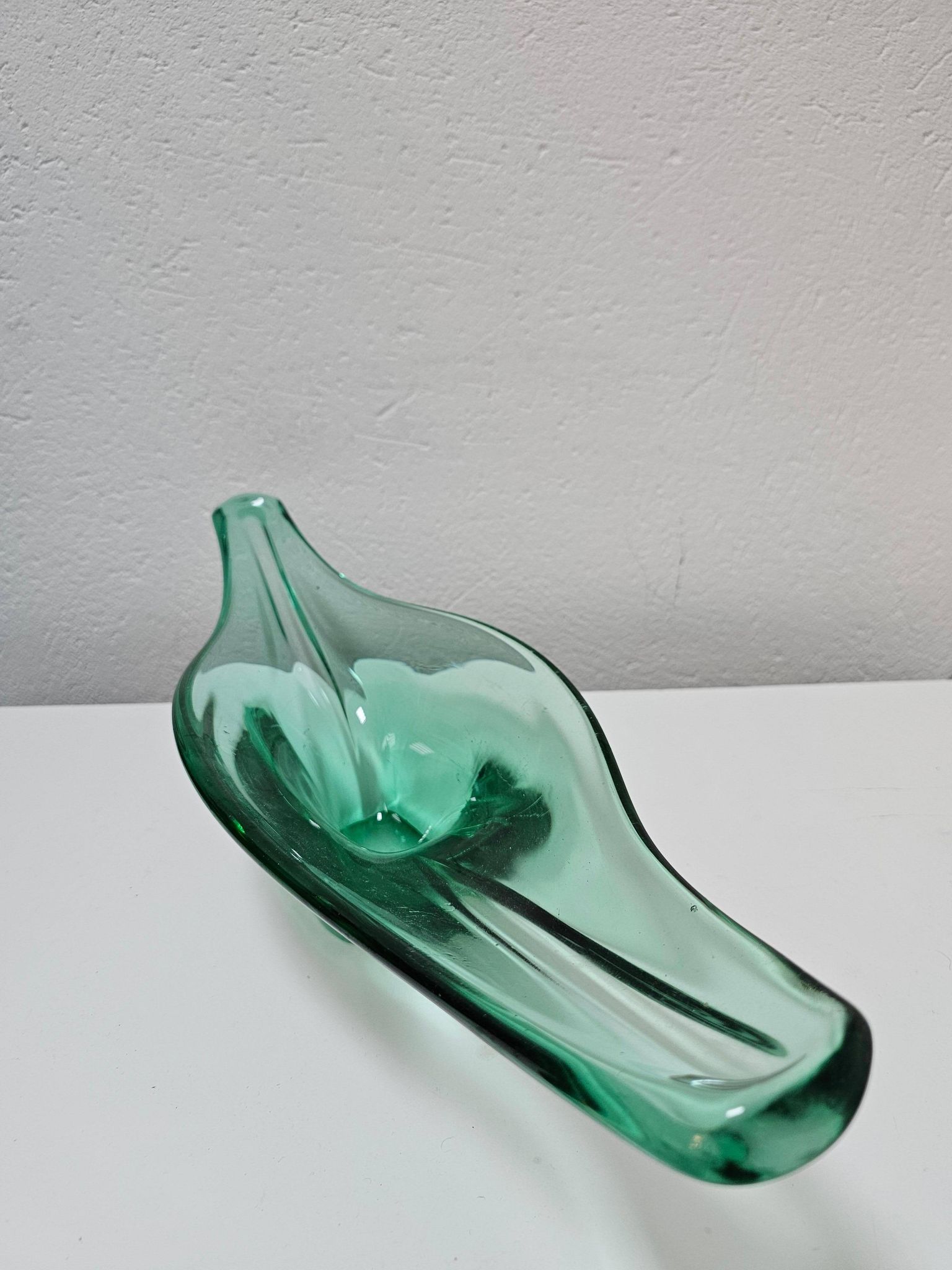 XXL Murano glass bowl in the shape of a gondola, 1960s