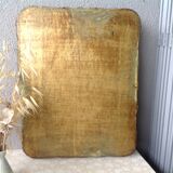 Old Florentine tray rectangle in papier-mâché