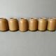 6 enamelled stoneware tumbler glasses