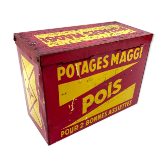 Presentoir maggi epicerie 1930 potages maggi 25/19/11 cm