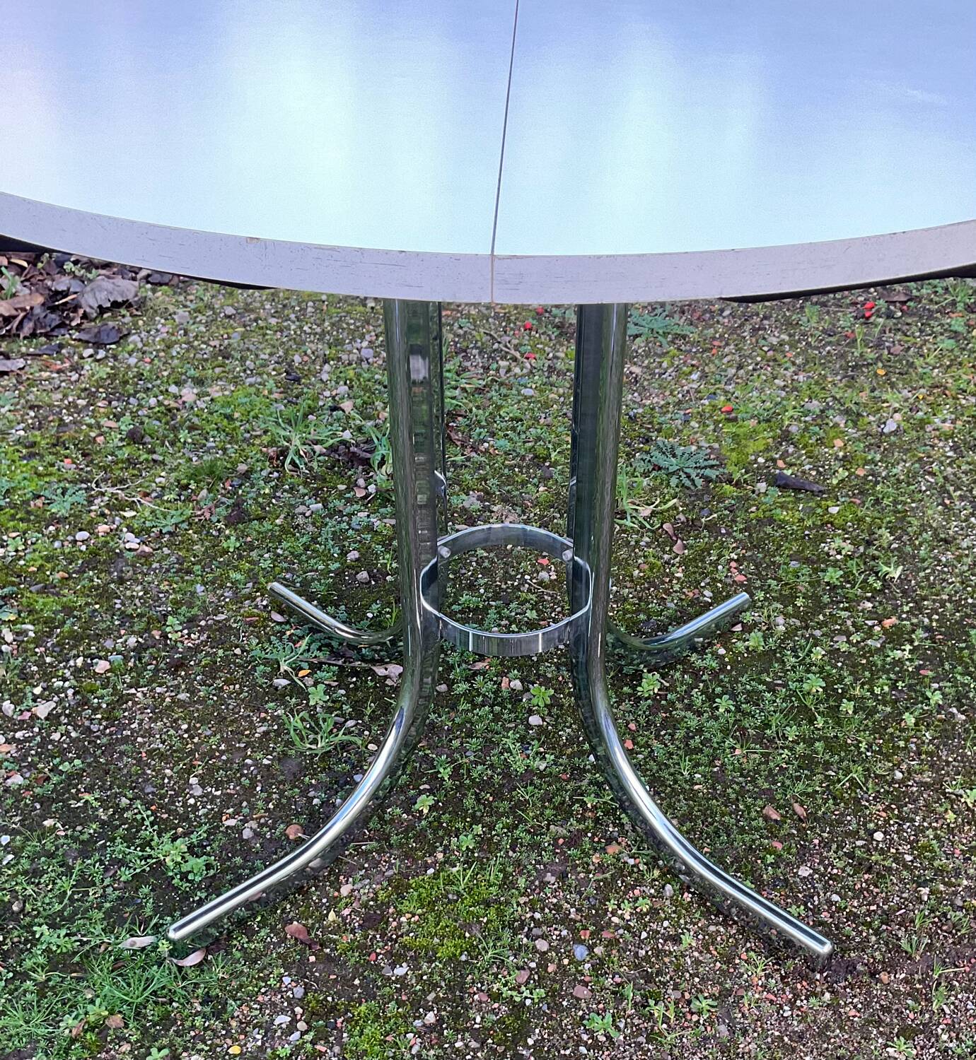 Table à manger extensible des années 70