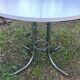 Table à manger extensible des années 70