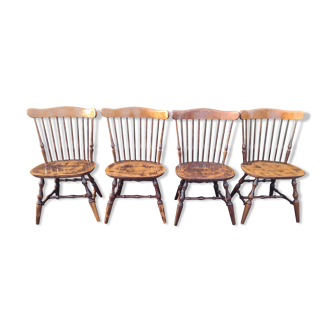 4 vintage bistro chairs