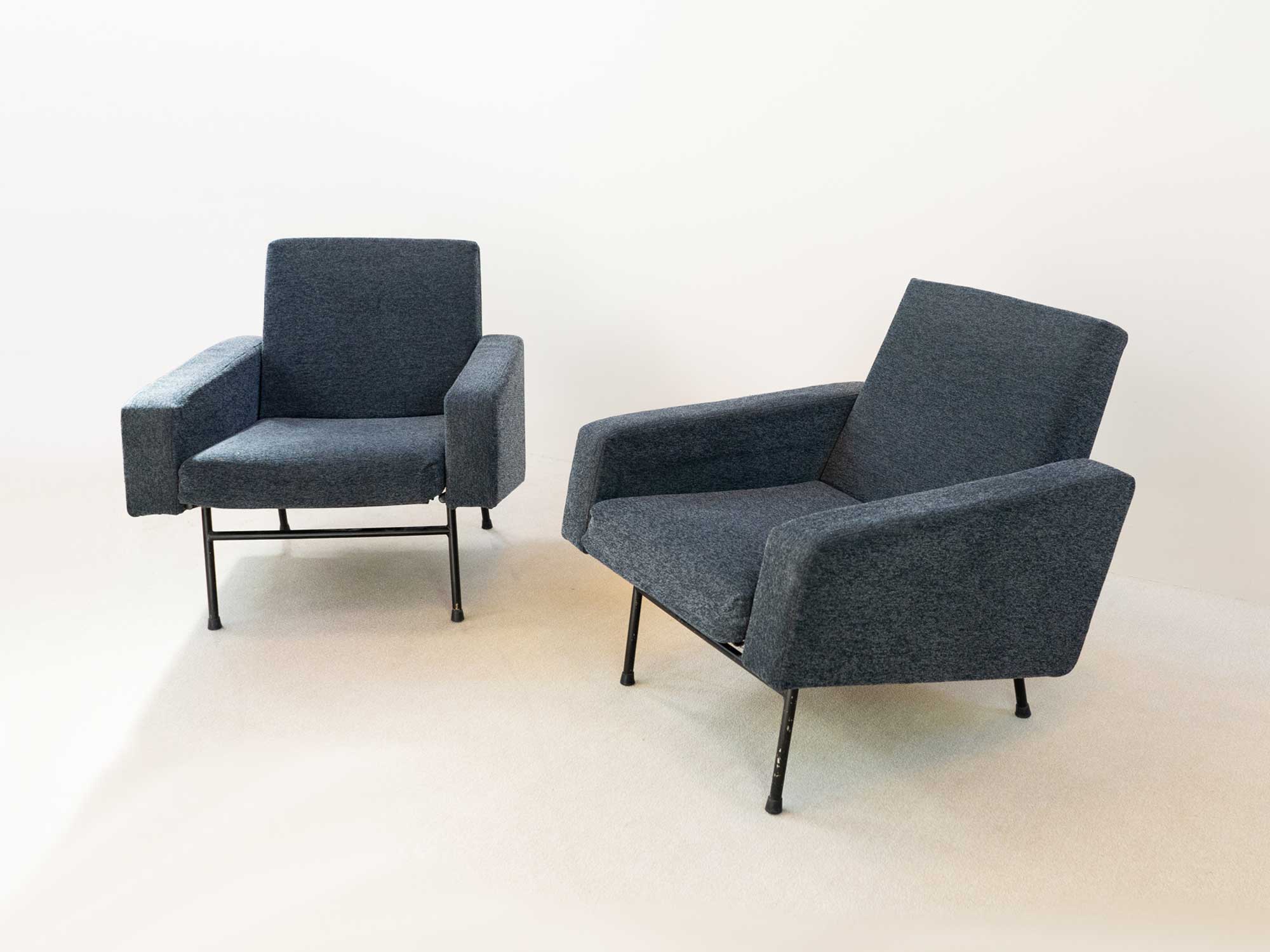 Pair of G10 armchairs by Pierre Guariche, 1960s