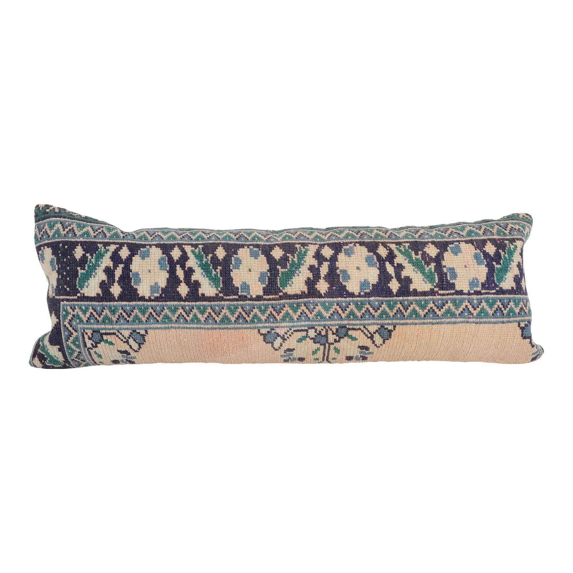 Vintage Turkish cushion cover 38x109 cm