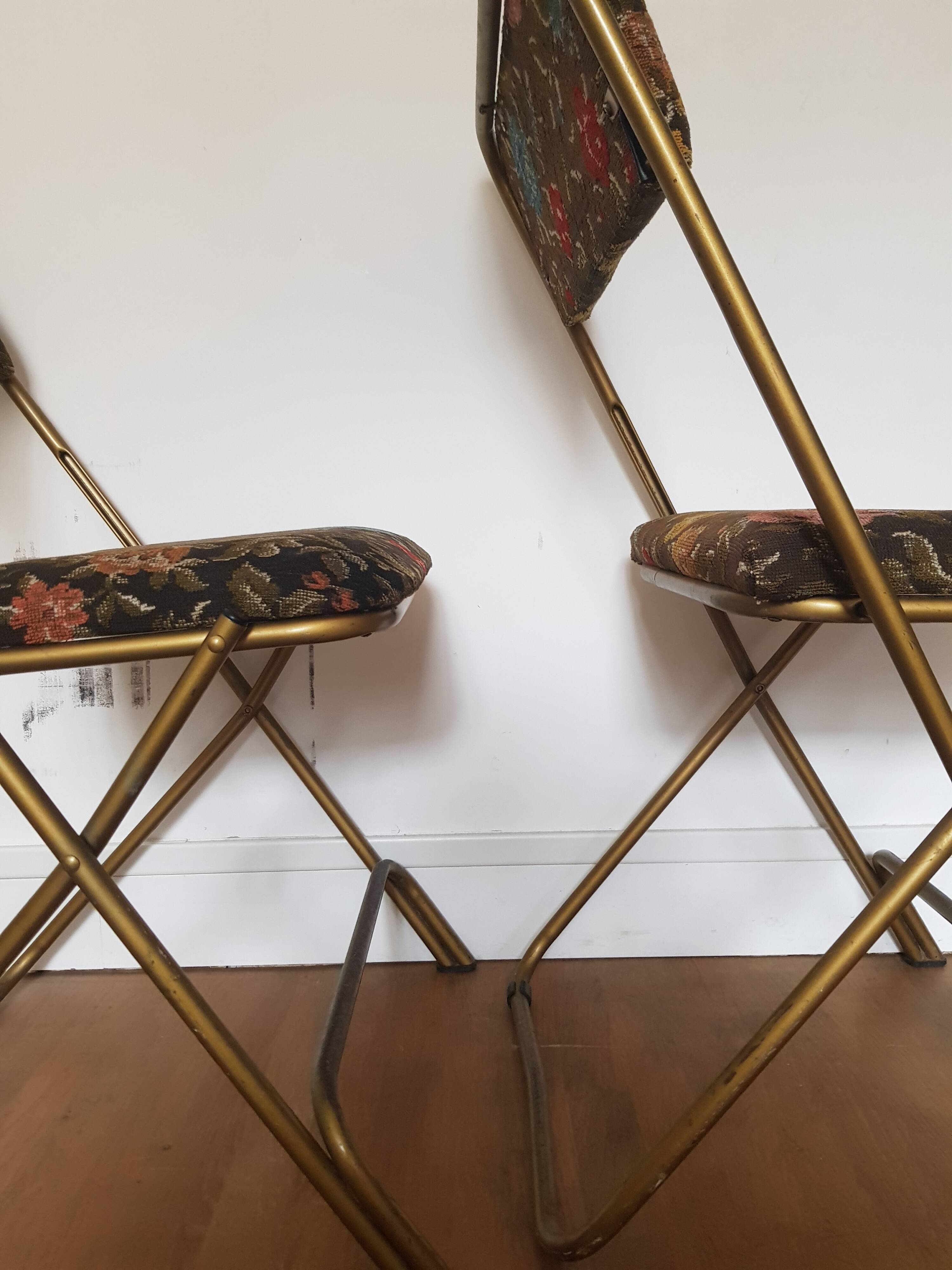 Set of 2 Lafuma folding chairs