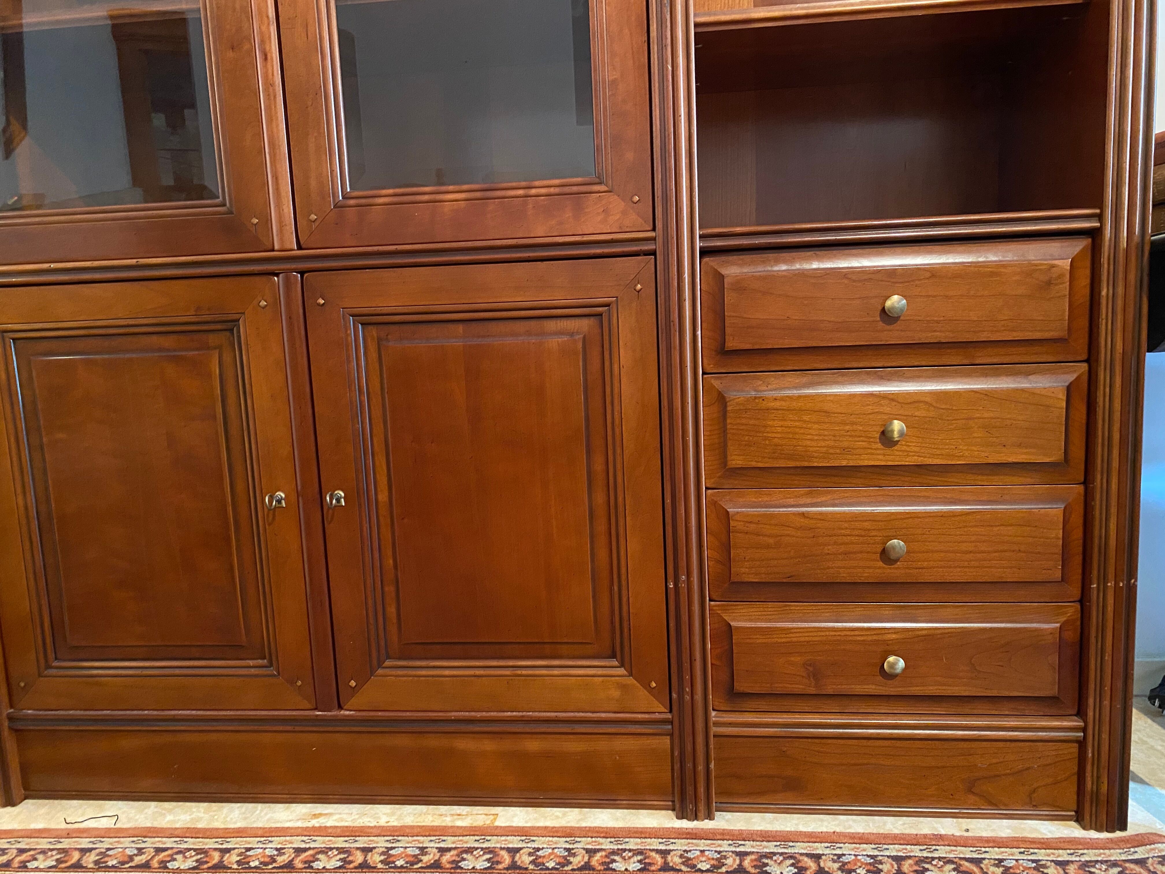 Library/cherry cabinet
