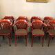 8 fauteuils bistrot anciens