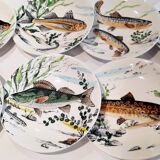 Fish plates Gien
