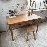 Oak veneer desk 1950