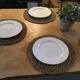 Old dining table with extensions