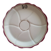 Bistro "coin collector" bowls in Limoges porcelain, Early
