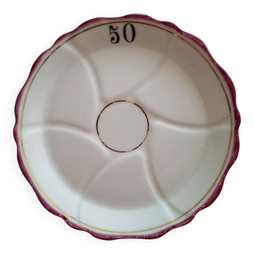 Bistro "coin collector" bowls in Limoges porcelain, Early