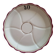 Bistro "coin collector" bowls in Limoges porcelain, Early