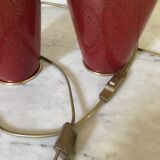 Pair of vintage lamp feet