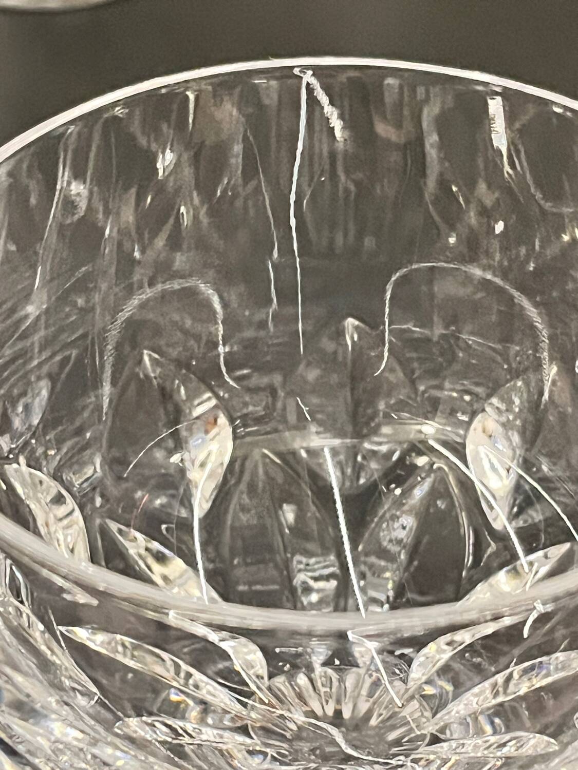 Set of 6 Speigelau crystal glasses